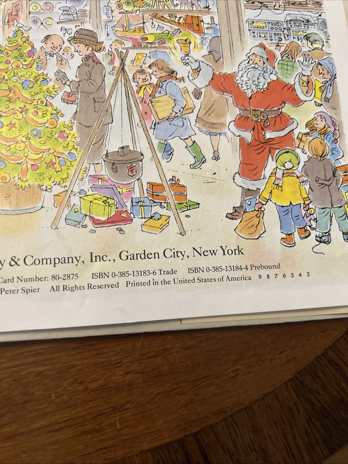 Peter Spier’s Christmas! by Peter Spier (1983, HCDJ) 1st Ed