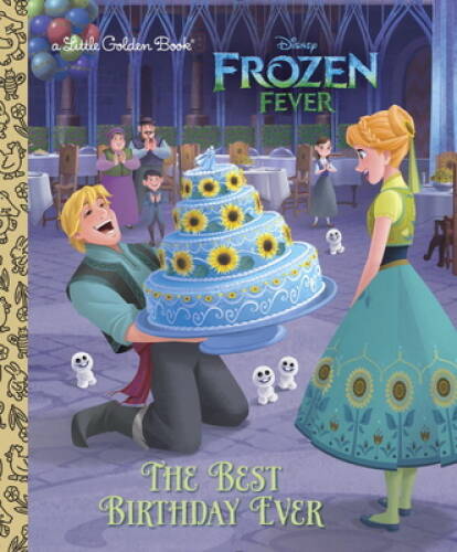 The Best Birthday Ever (Disney Frozen) (Little Golden Book) – VERY GOOD