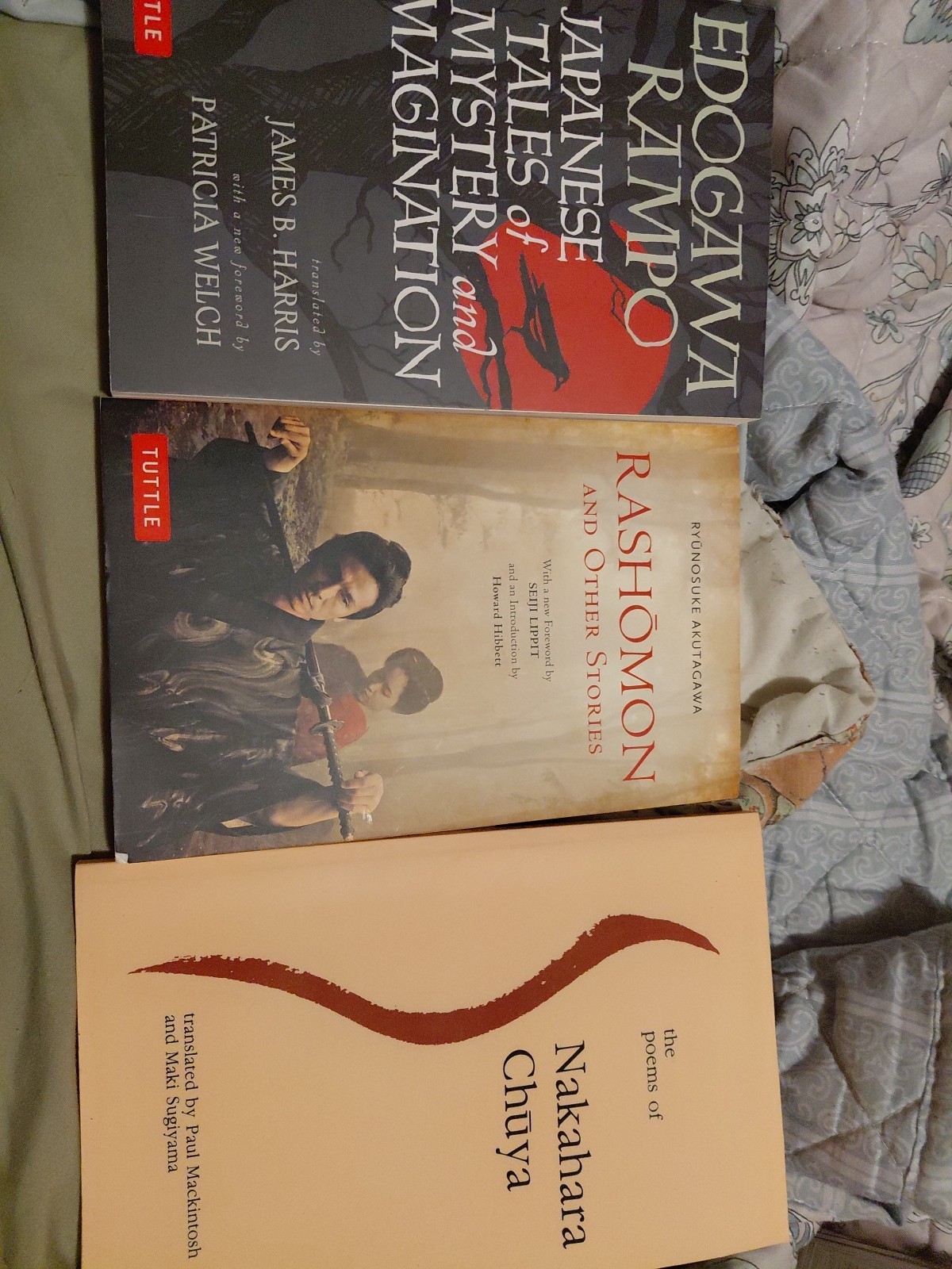 Japanese Poetry And Tales From 3 Different Book