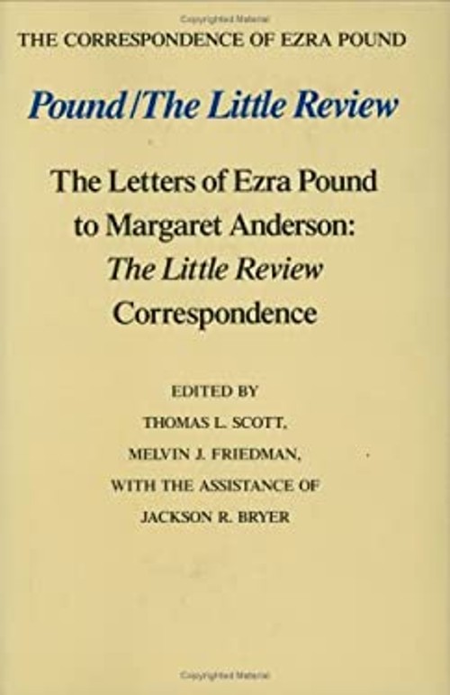 Pound/the Little Review Hardcover Ezra, Scott, Thomas L. Pound