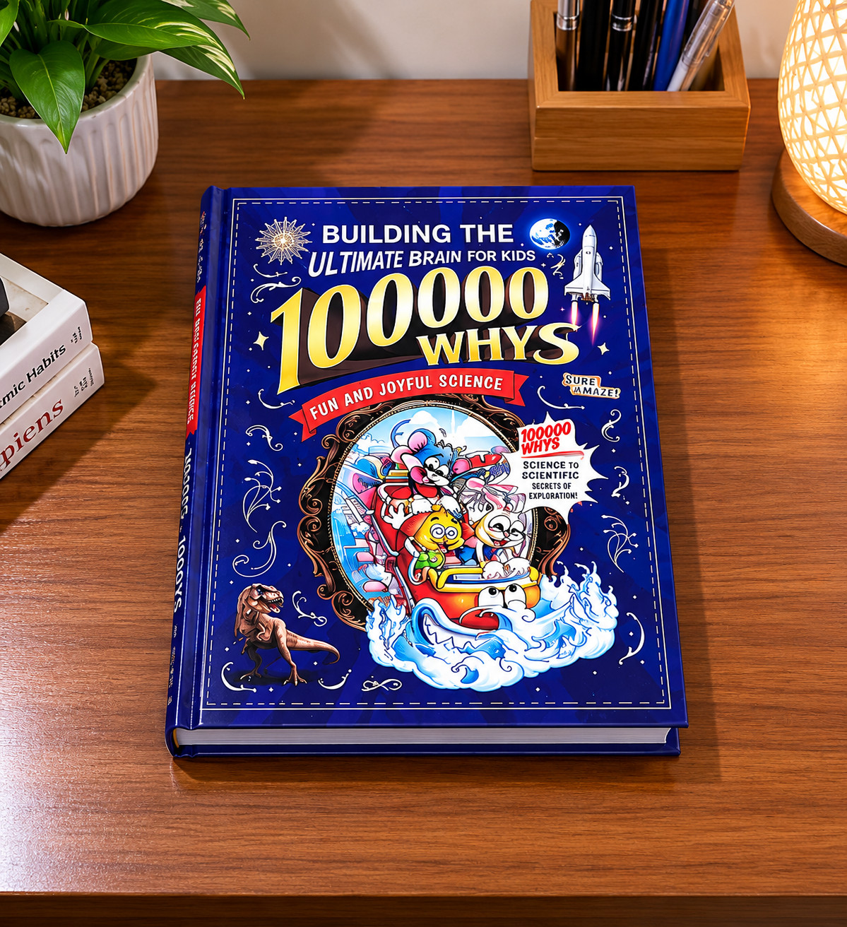 Building The Ultimate Brain 100000 Whys Children’s Educational Science Book