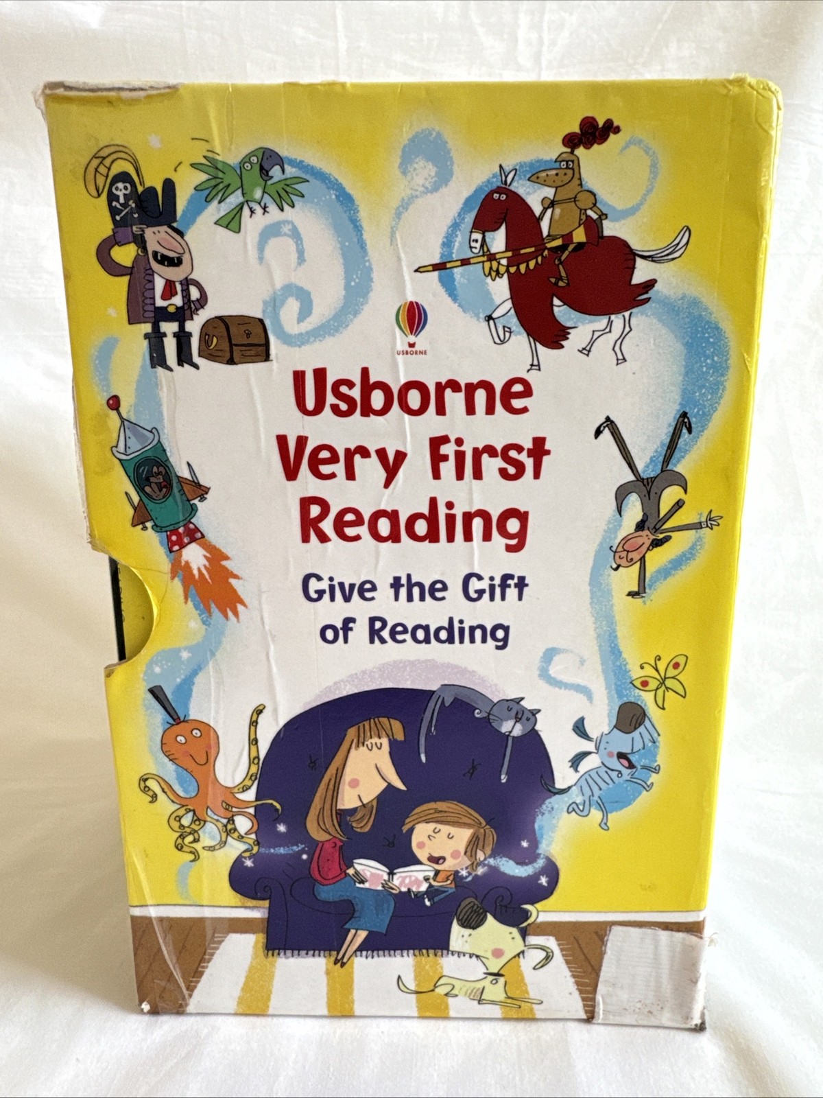 Usborne Books Very First Reading Library Box Set 15 Hardcover Book Learn to Read