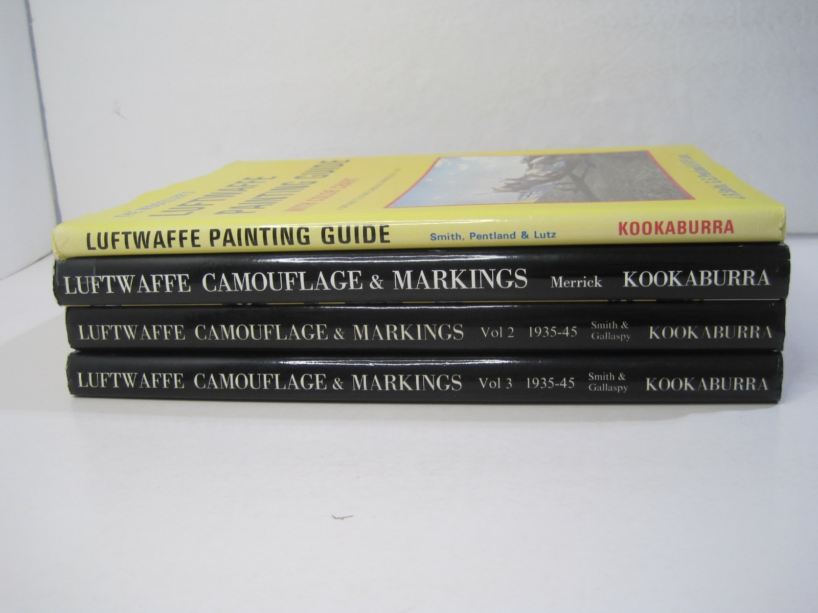 4 Book Set – Luftwaffe Camouflage & Markings with Painting Guide Smith, Gallaspy