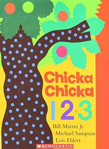 Chicka Chicka 1, 2, 3 – Paperback, by Bill Martin Jr.; Michael – Acceptable n