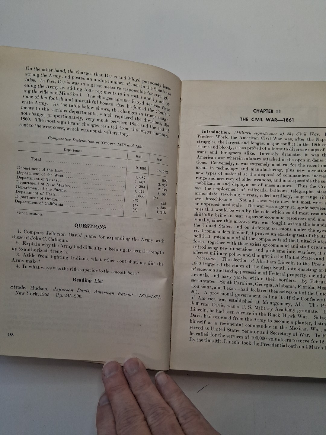 Vintage 1959 ROTC Manual American Military History 1607 – 1958 Hardcover