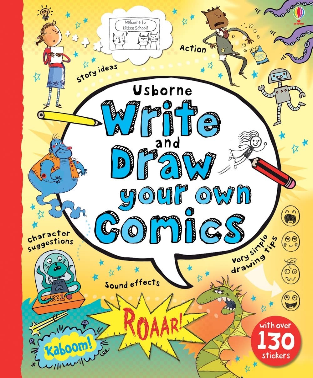 Write and Draw Your Own Comics – spiral_bound Stowell, Louie