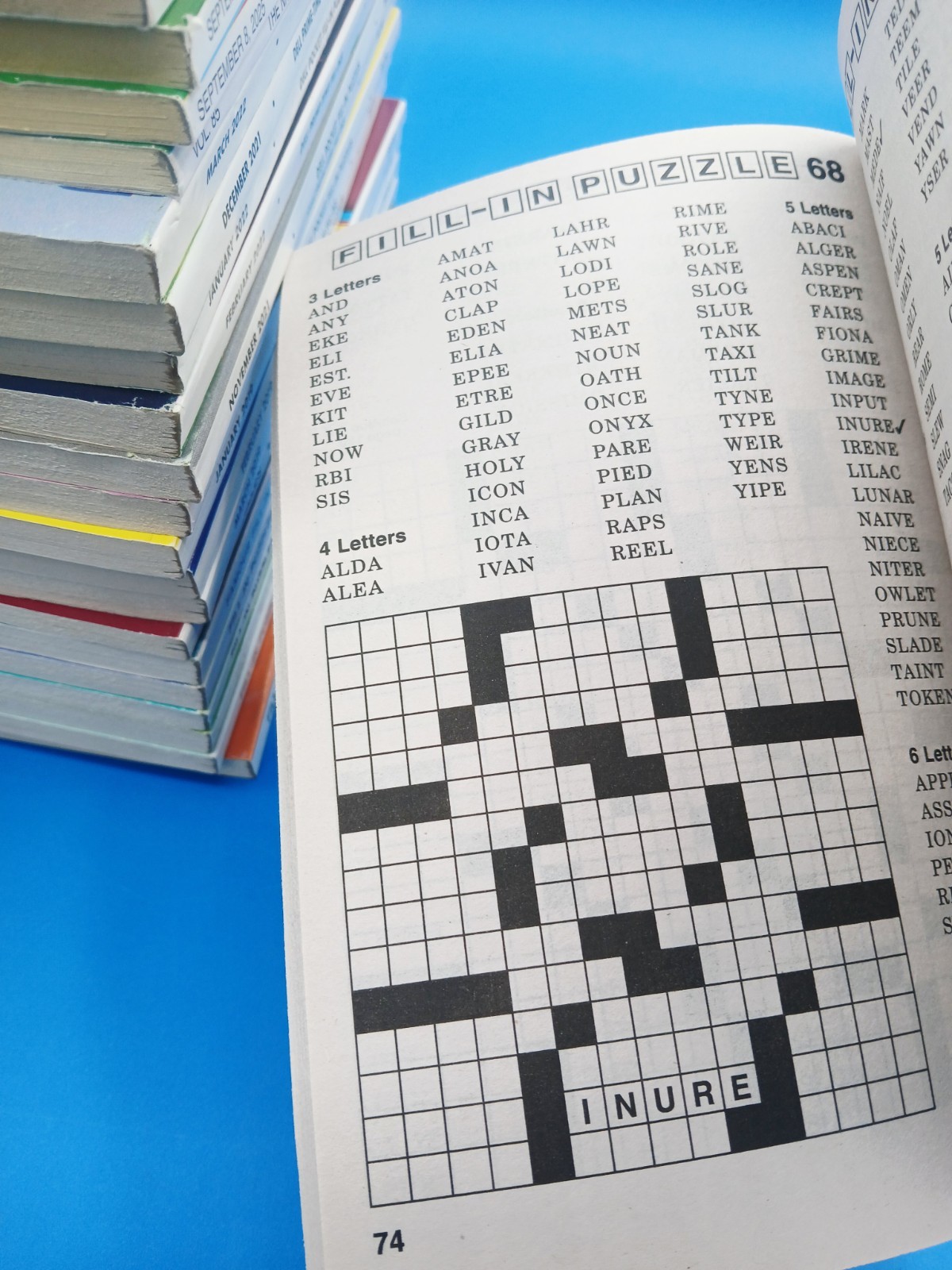 Lot of 26 New Penny Press, Kappa, Dell Word Search Puzzle Books.