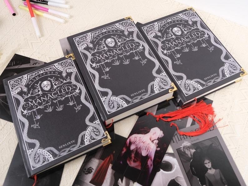Manacle. Manacled Fanfic.Hardcover Full 3 Separate Volumes. Dramione
