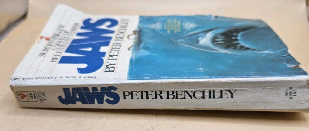 Peter Benchley JAWS 1975 21st Printing PB Bantam Books