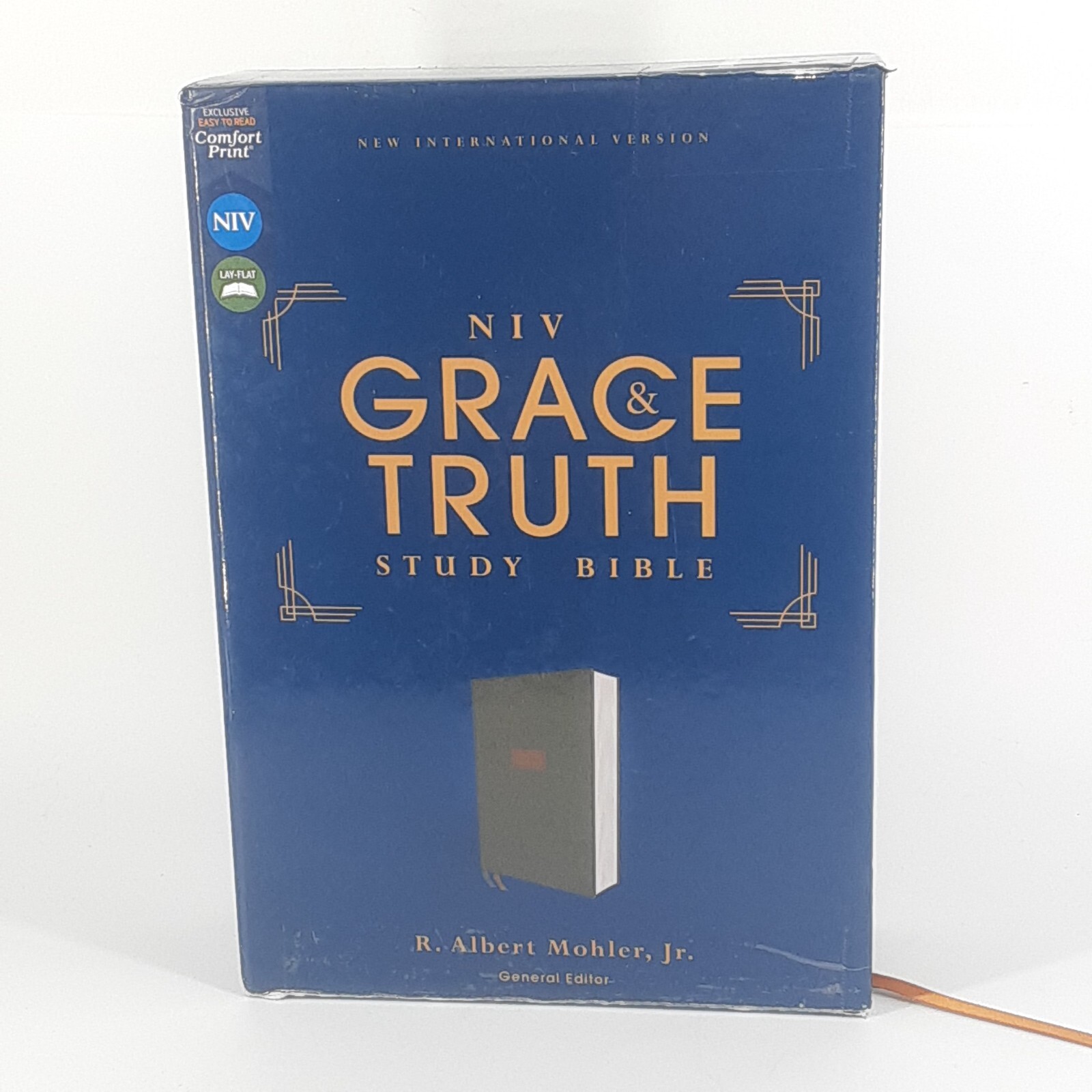 NIV the Grace and Truth Study Bible Easy Read Comfort Print Lay Flat Red Letter