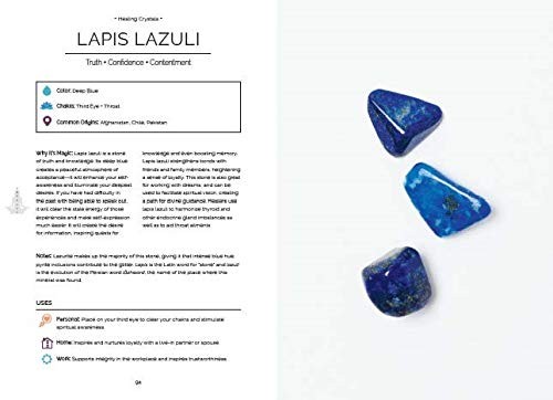 The Beginner’s Guide to Crystals: The Everyday Magic of Crystal Healing, with 65