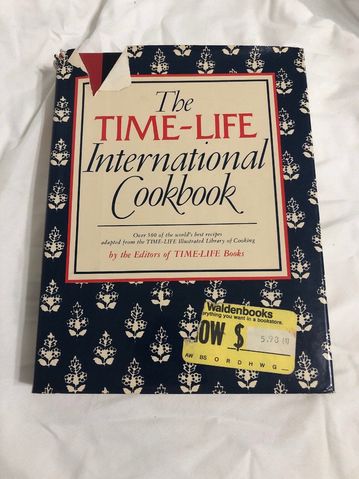 1977 The Time-Life International Cookbook- HB/DJ 1st Edition