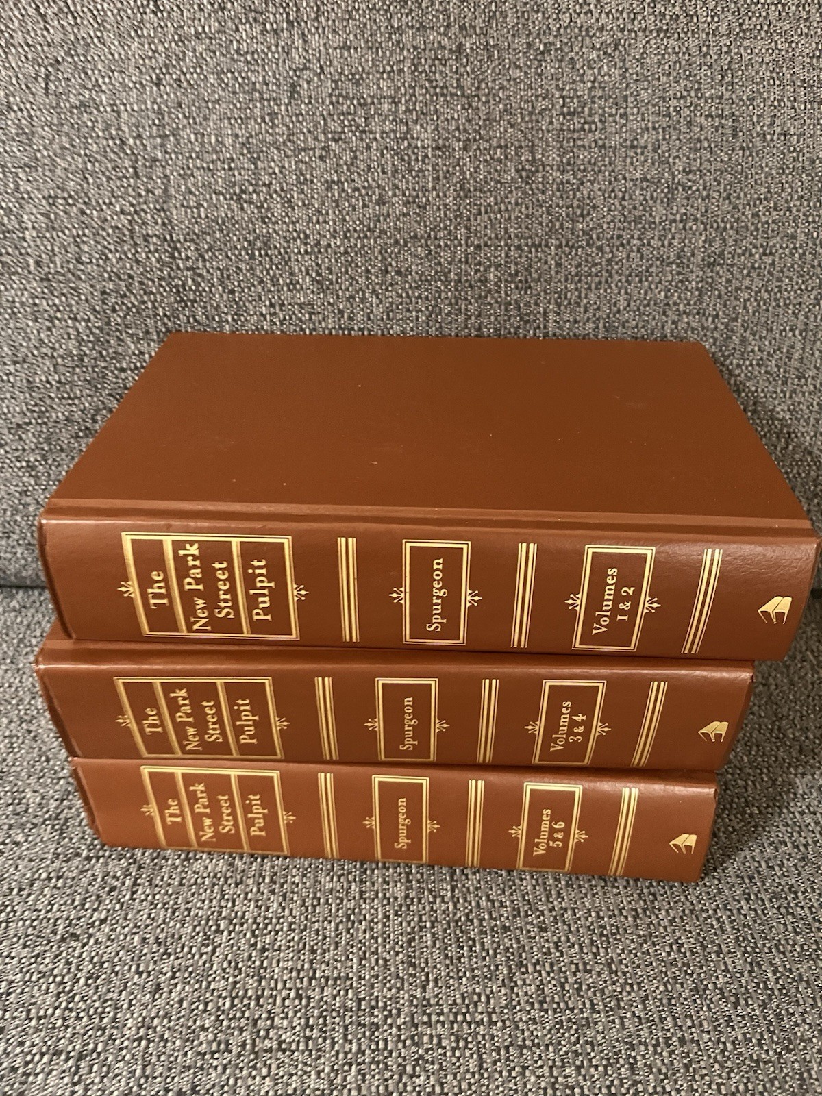 New Park Street Pulpit by Charles Spurgeon (2007 HC) 6 Volumes In 3 Books