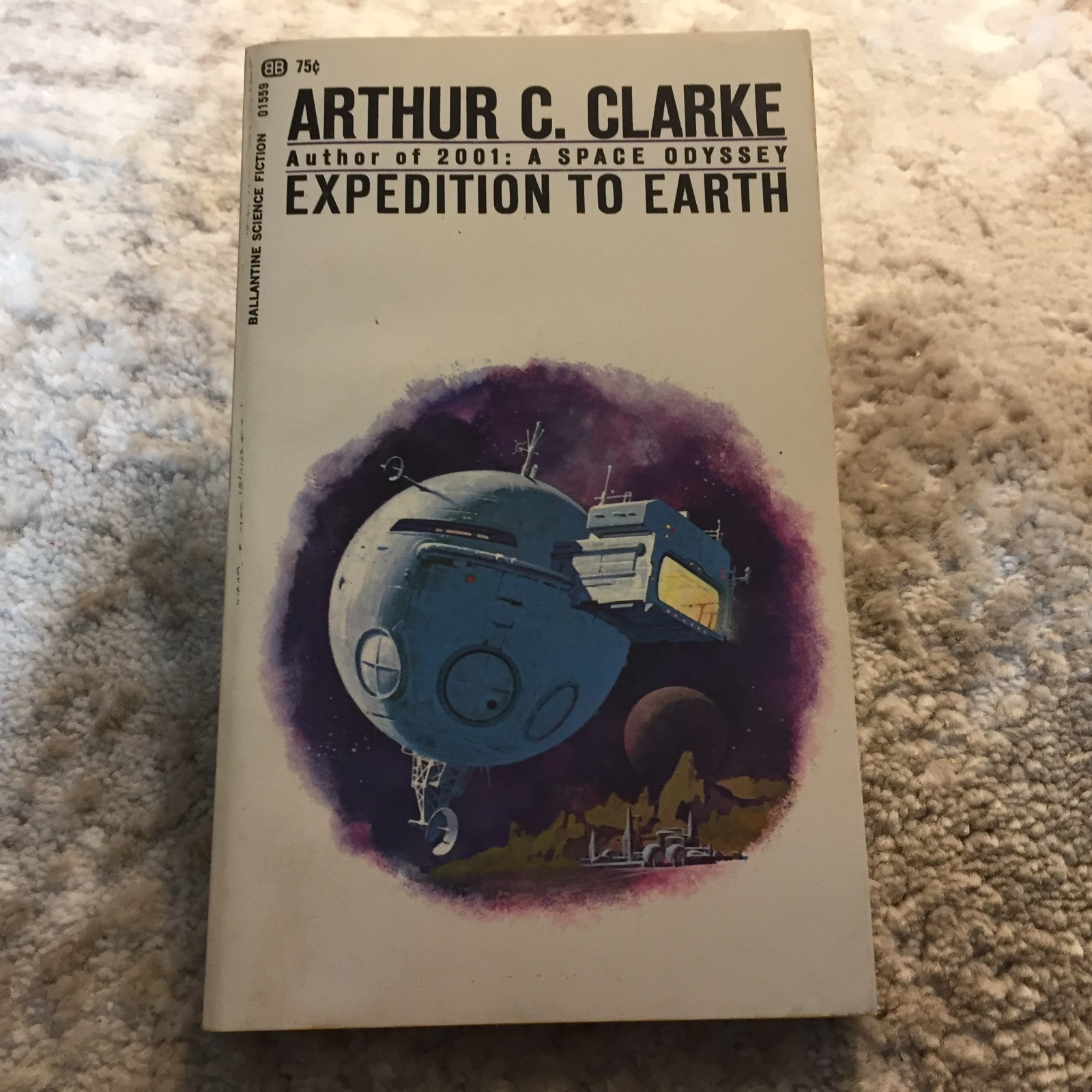 Expedition To Earth Science Fiction Paperback Book by Arthur C. Clarke 1970