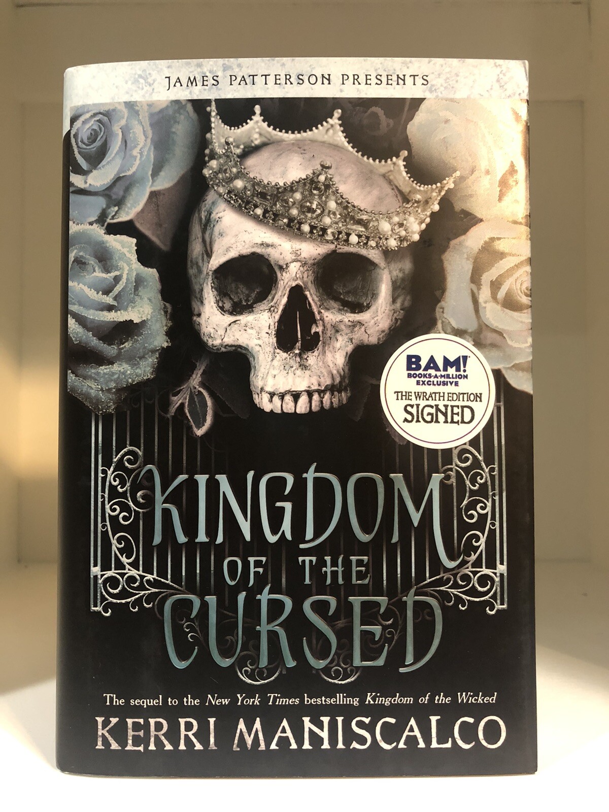SIGNED Kingdom of the Cursed BAM Exclusive WRATH EDITION Kerri Maniscalco 1st HC