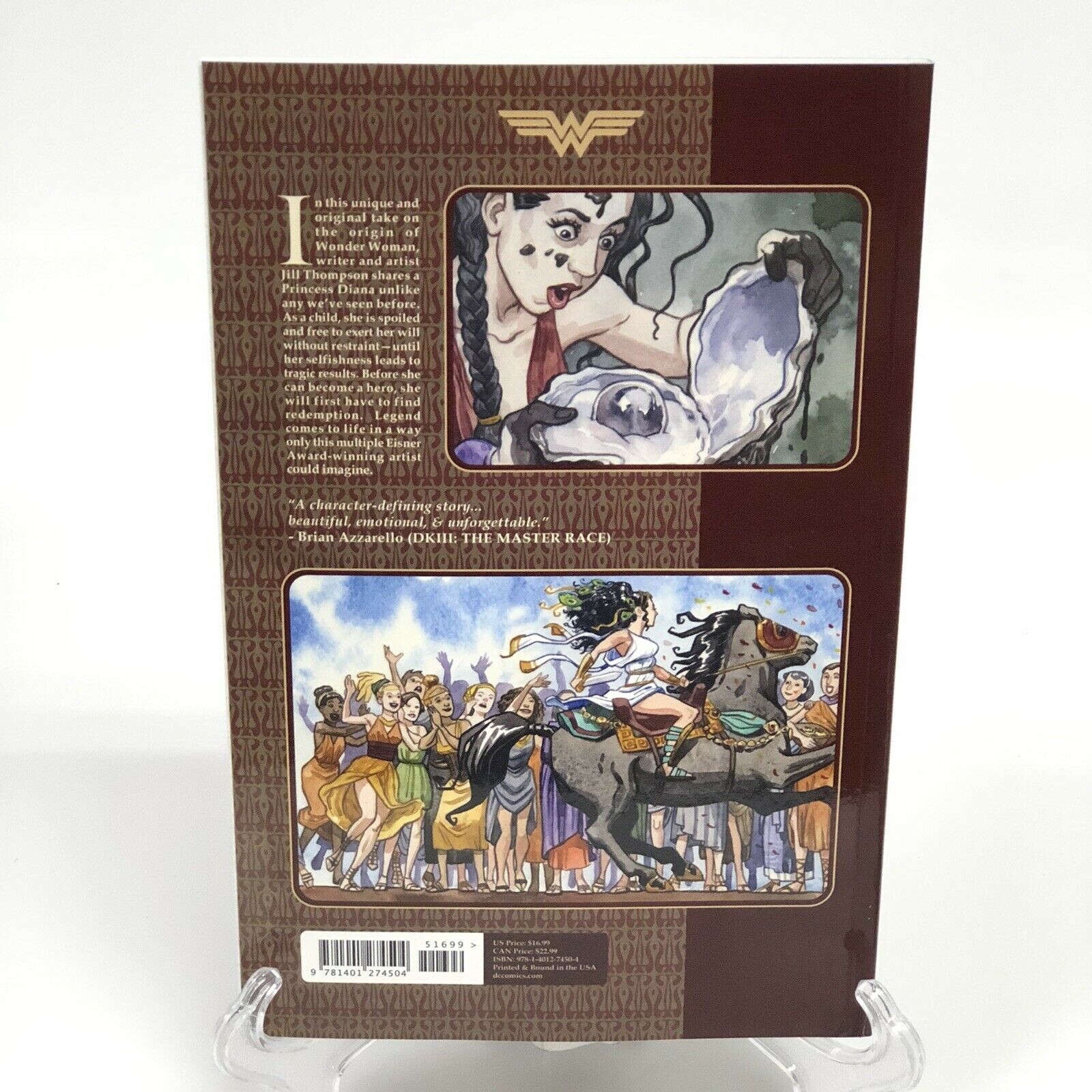 Wonder Woman The True Amazon Jill Thompson New DC Comics TPB Paperback