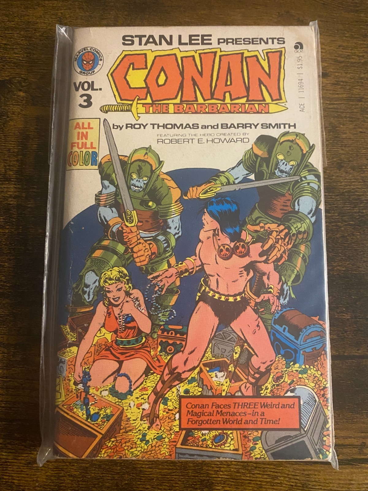 Conan The Barbarian Vol. 3 – Roy Thomas/Barry Smith – Marvel Paperback