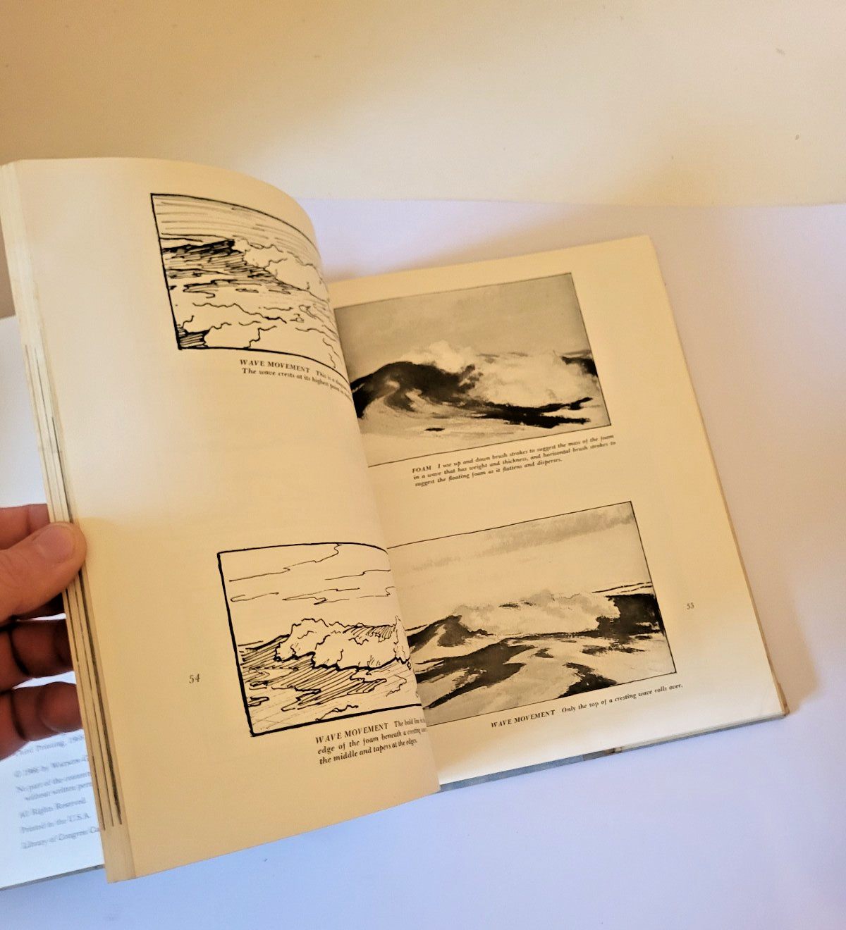 Painting Sea and Shore by Harry R. Ballinger Seascape Oil Technique Art Book