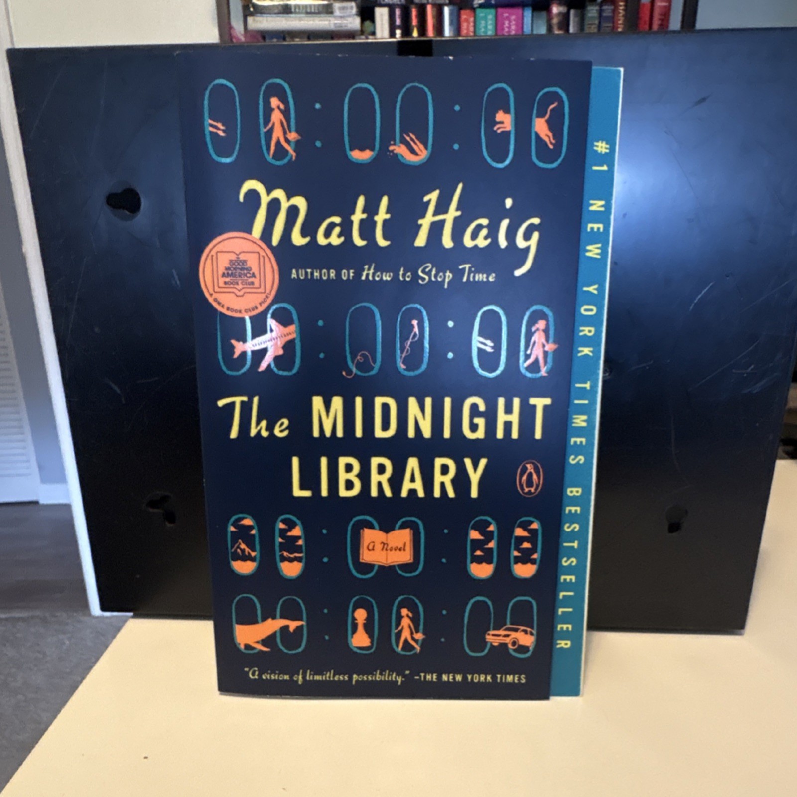 The Midnight Library by Matt Haig Paperback Fiction Penguin 2023