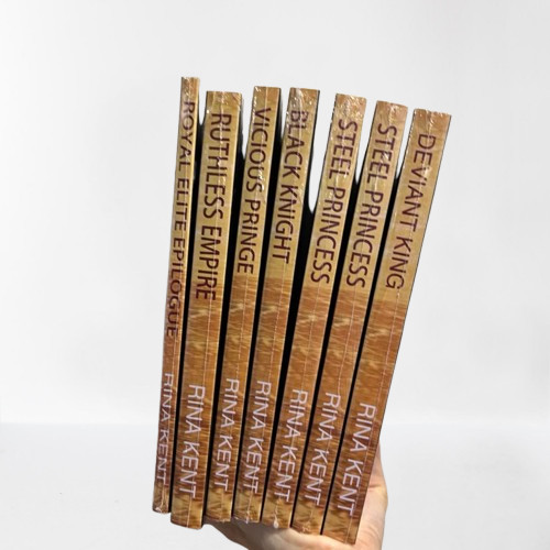 Royal Elite Series by Rina Kent – Complete Set 7-Books Sealed