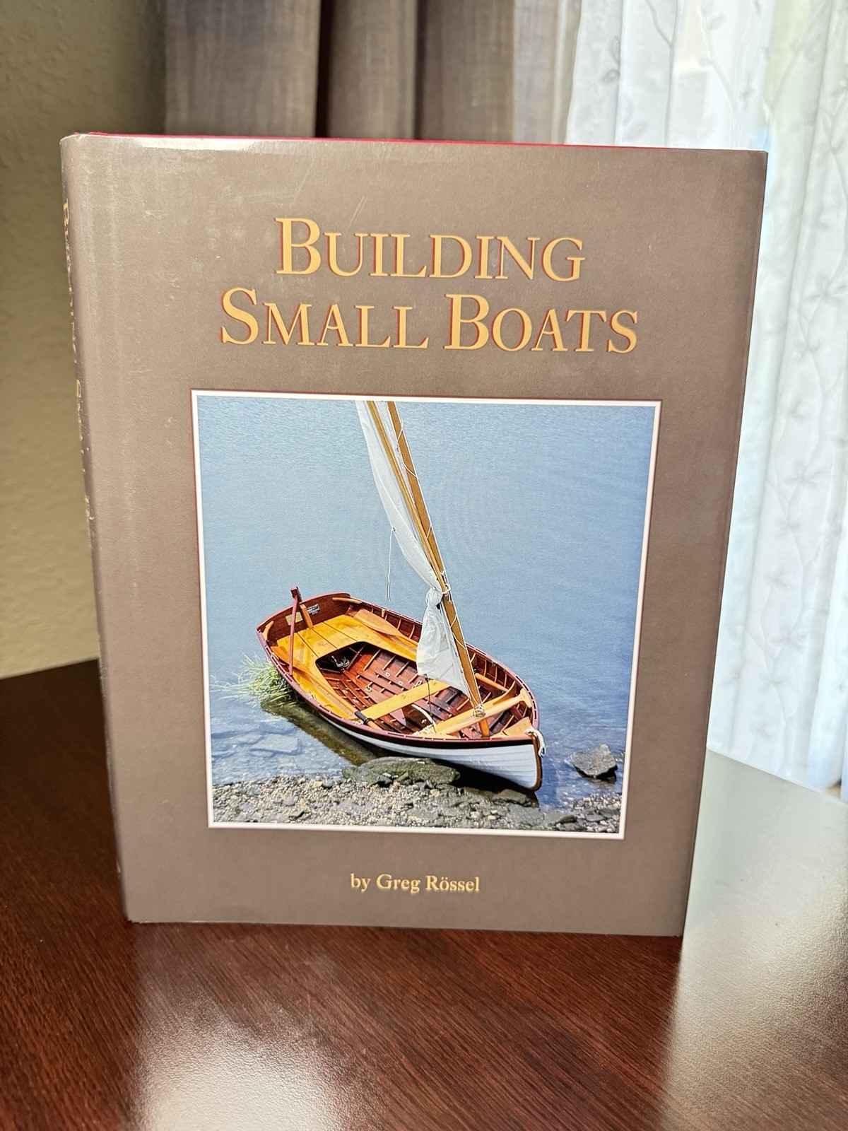 Building Small Boats Greg Rössel HC DJ WoodenBoat Publications 1998 9th Printing