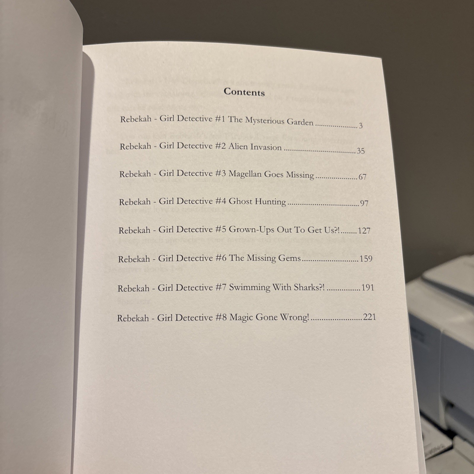 Rebekah – Girl Detective Books 1-8: Fun Short Story Mysteries for Children 2022
