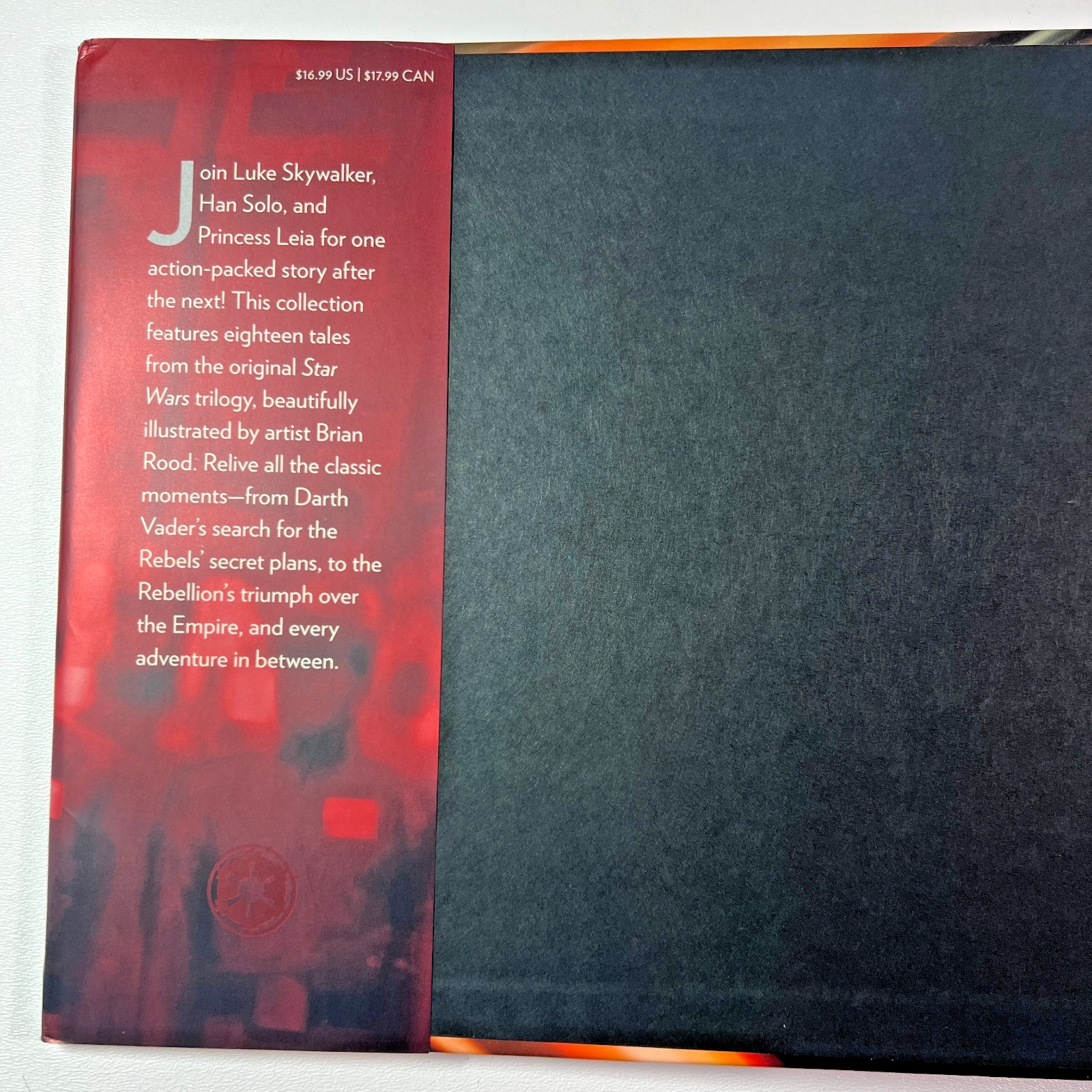 Star Wars Original Trilogy Stories Hardcover 1st Edition Illustrated Disney Book