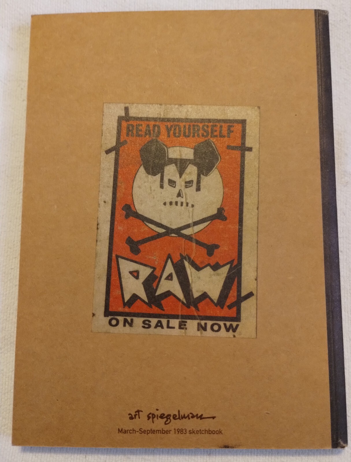 BE A NOSE! 1983 Sketchbook Art Spiegelman