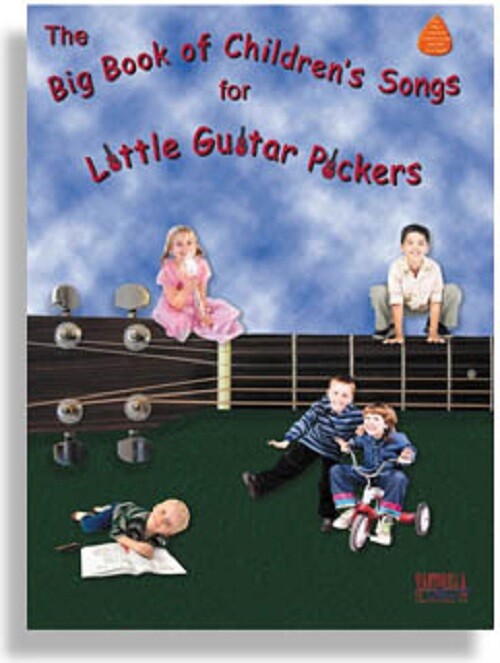 BIG BOOK OF CNILDREN’S SONGS FOR LITTLE GUITAR PICKERS BY LARRY MCCABE