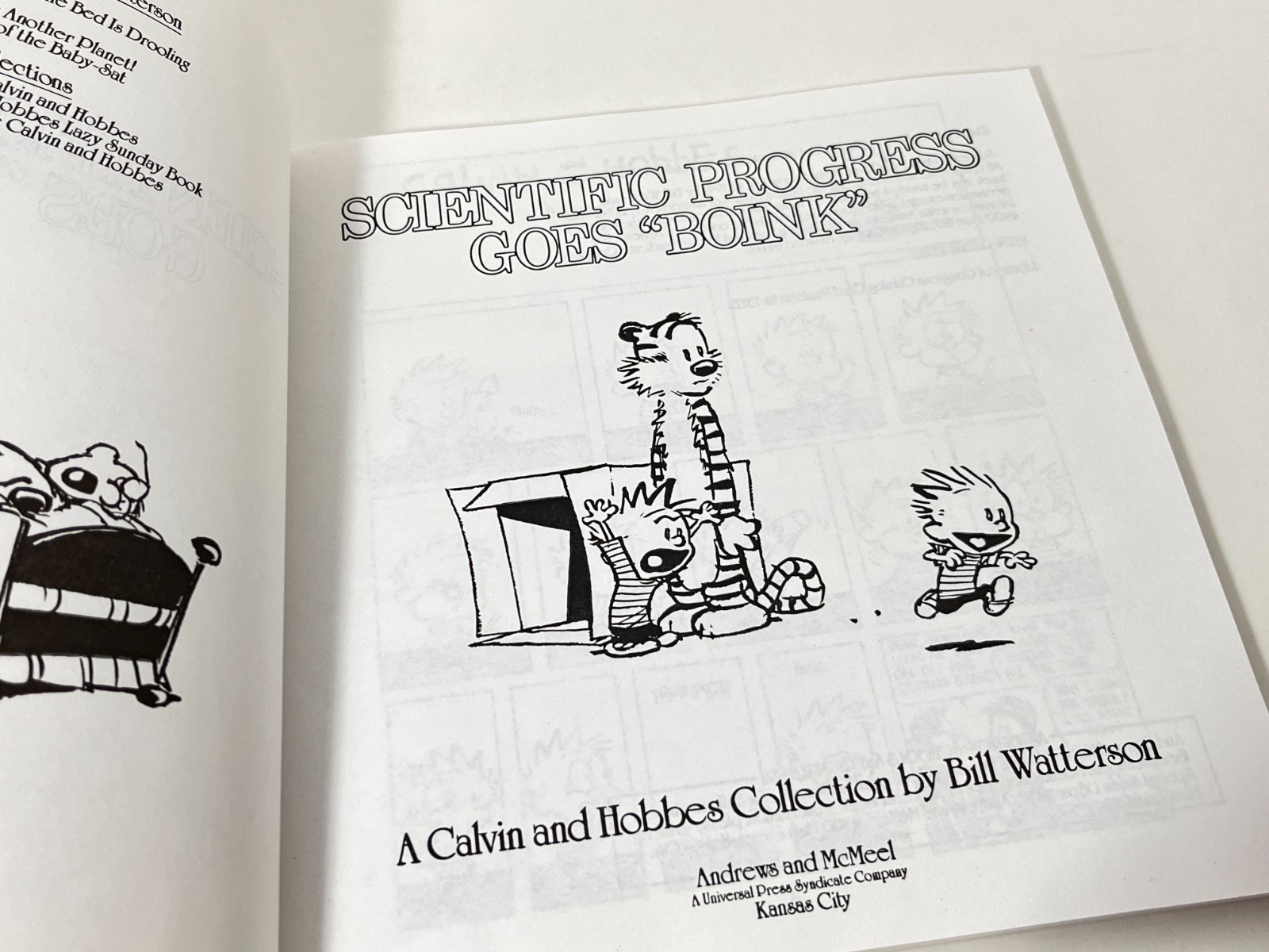 LOT 5 Calvin and Hobbs Softcover Books Bill Watterson Good Condition 1991-1996