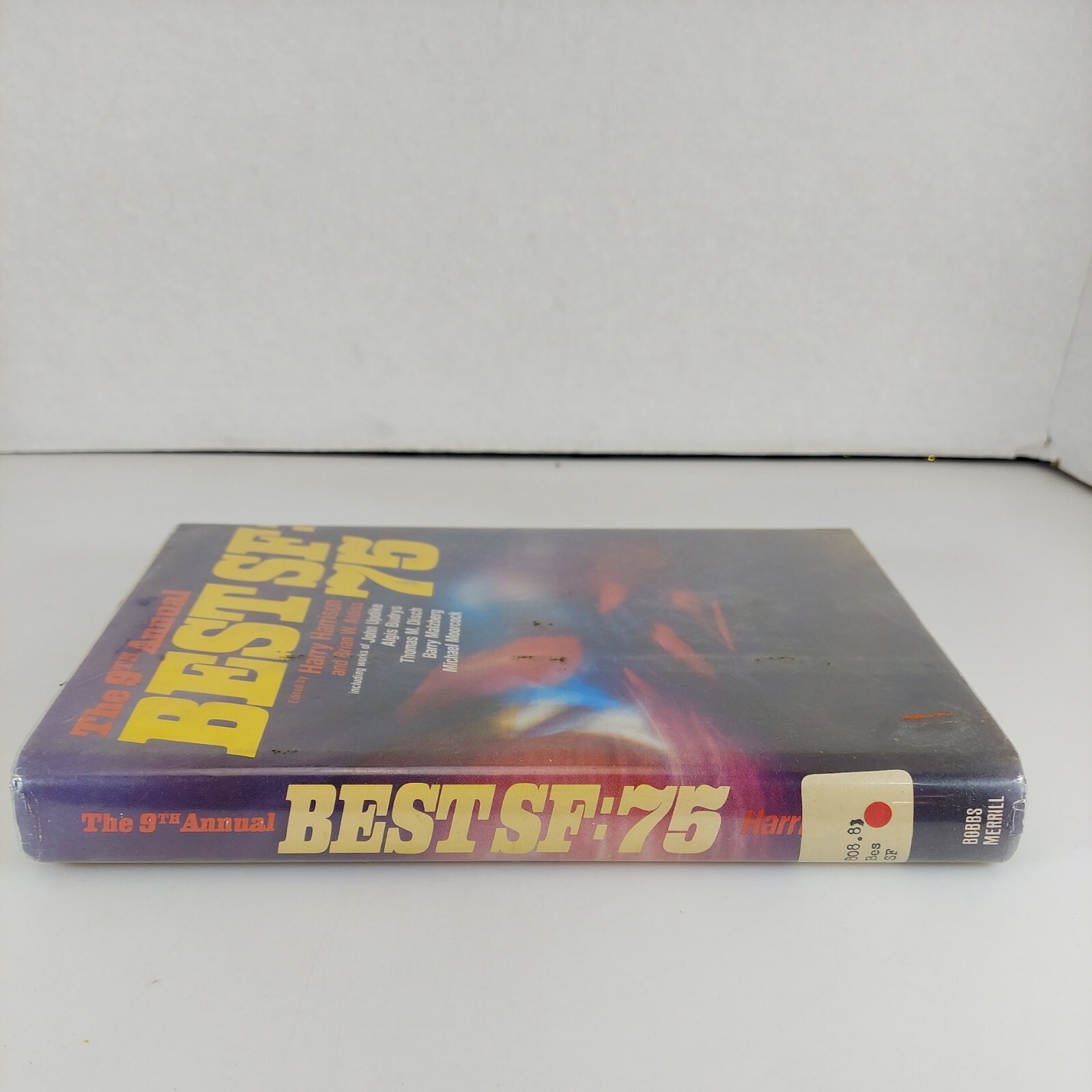 The 9th Annual Best SF : 75 Edited by Harry Harrison and Brian Aldiss HCDJ