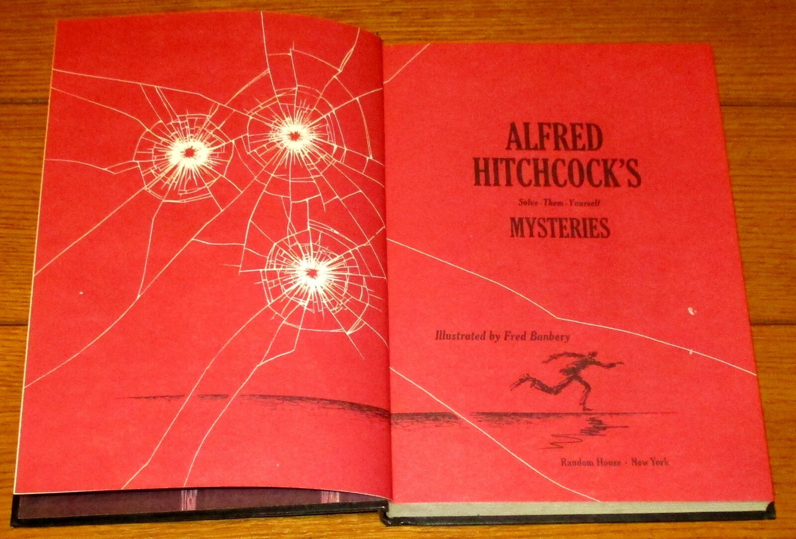 Alfred Hitchcock’s Solve-Them-Yourself Mysteries 1963 H/C 206 Pages