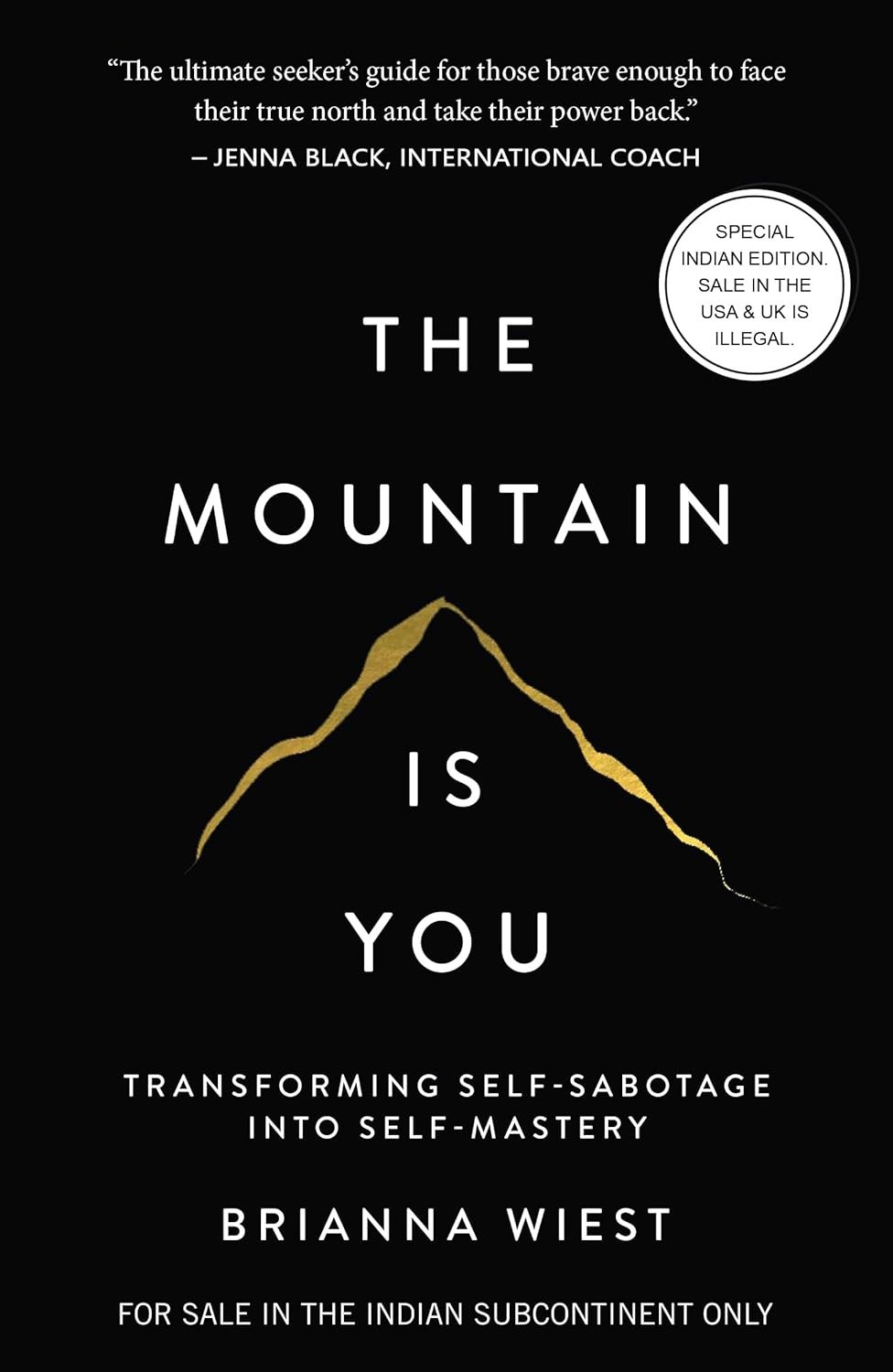 The Mountain Is You PAPERBACK