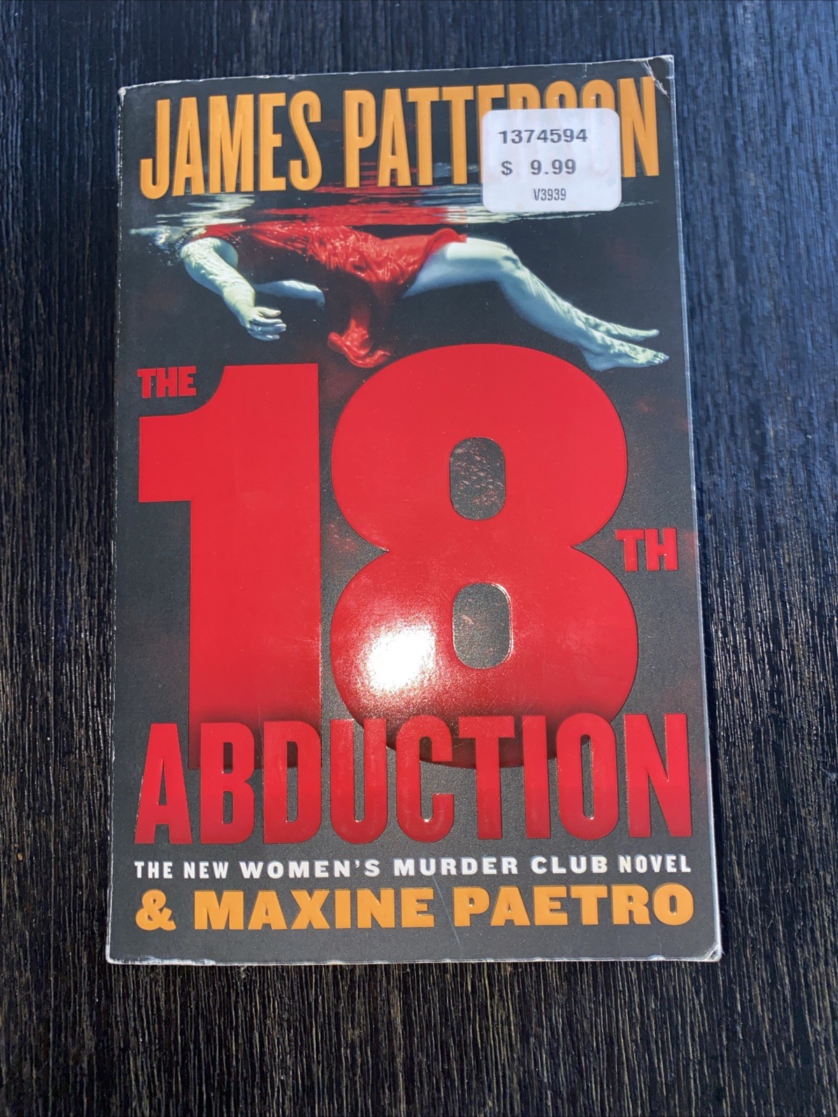 18th Abduction by James Patterson and Maxine Paetro (2019, Trade Paperback)