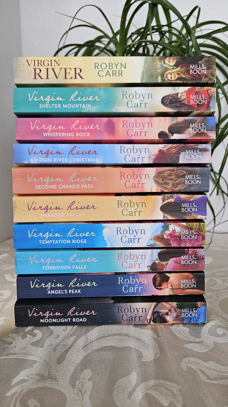Lot 10~Robyn Carr~Virgin River Book Series~Trade Size Softcovers