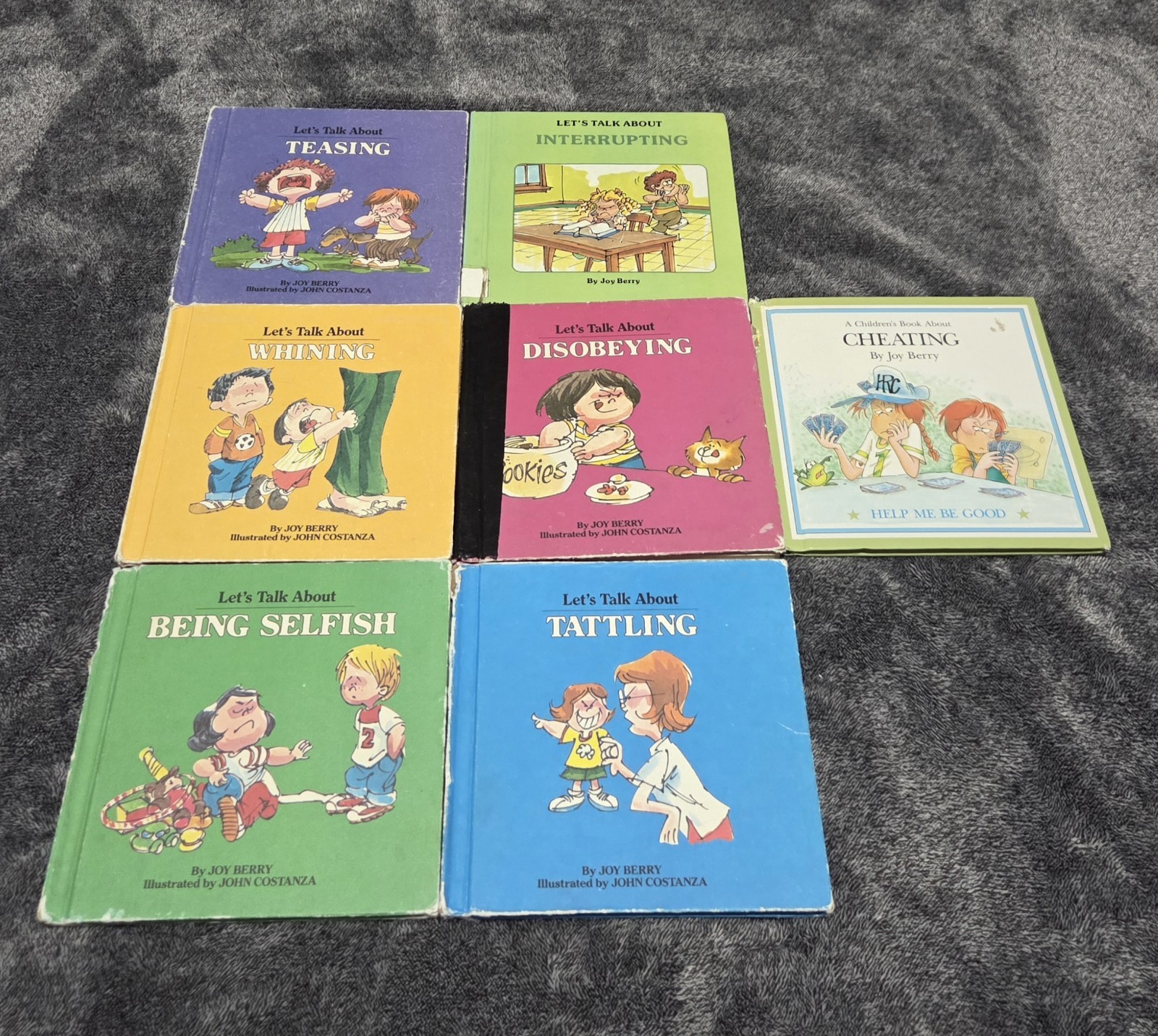 Vintage Let’s Talk About Books Lot Of 5 Joy Berry Teasing Disobeying Tattling