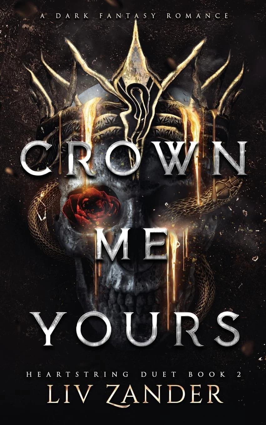Crown Me Yours By Liv Zander Dark Fantasy Romance Paperback Brand New USA