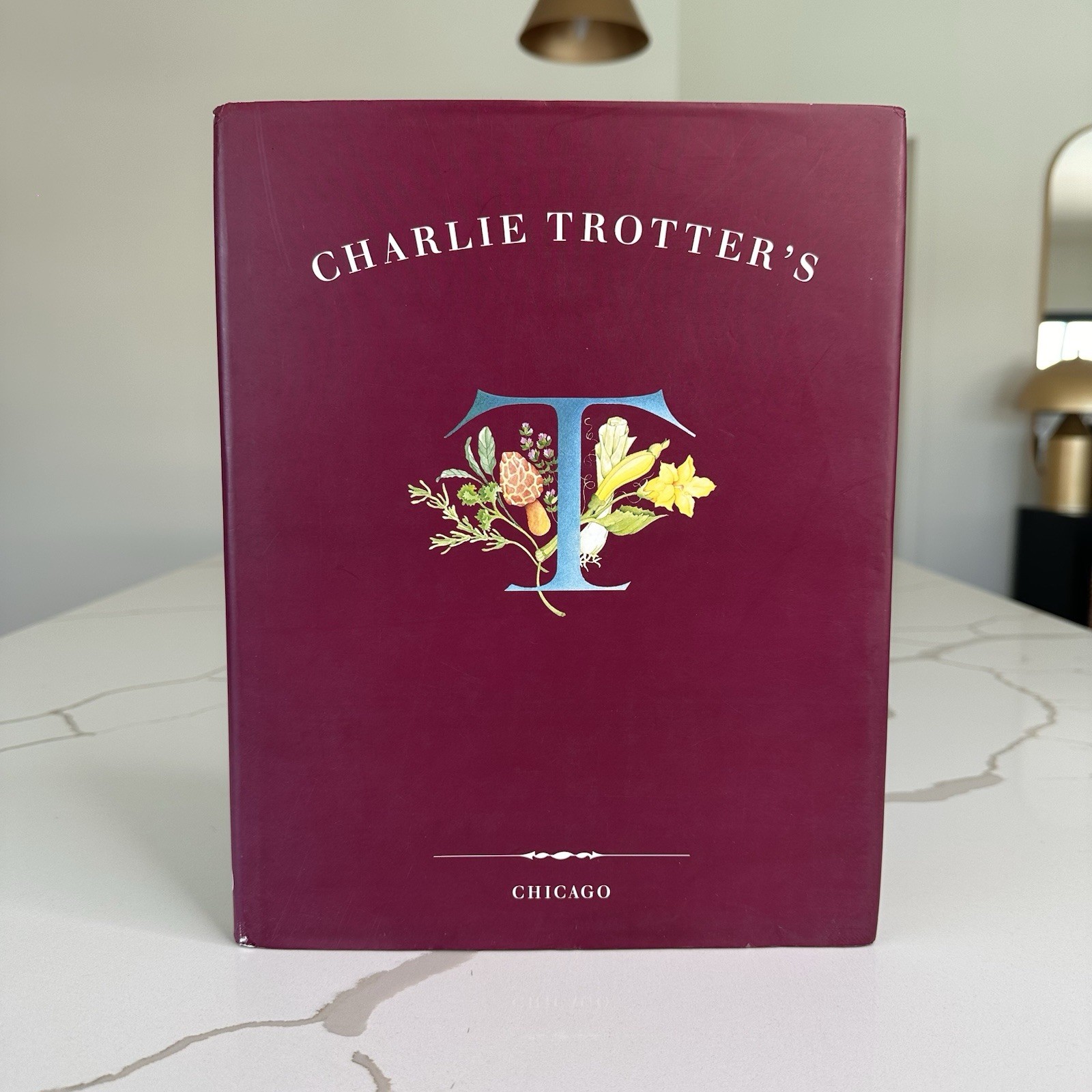 Charlie Trotter’s Cookbook 1994 Hardcover Chicago Fine Dining Chef Book
