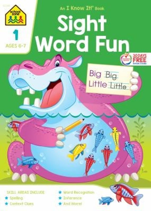 Sight Word Fun! 1 Paperback School Zone Publishing Company Staff