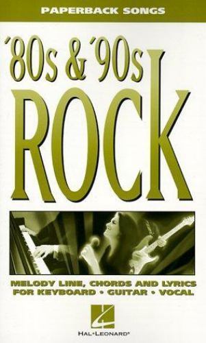 ’80s & ’90s Rock; Paperback Songs – 9780793598243, Various, paperback