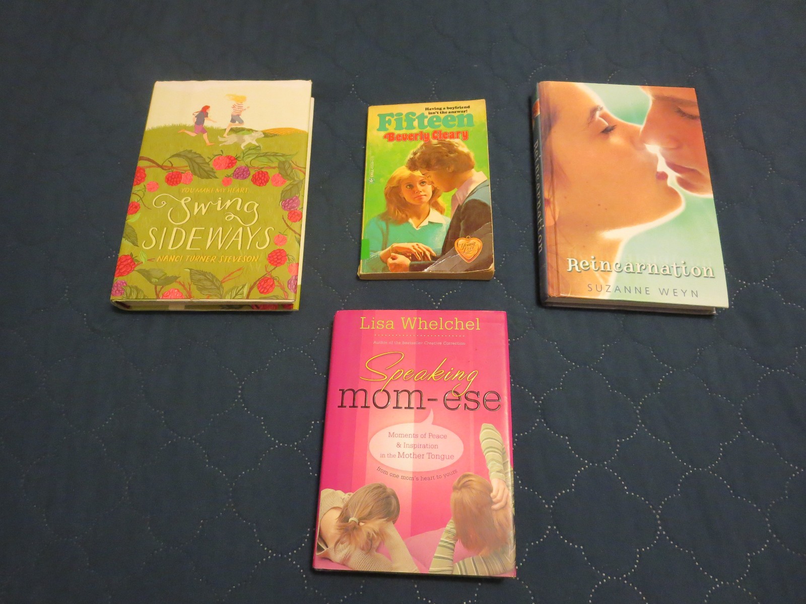For Girls & Mom – Girls Interest- Devotions for Mom Chapter Books 4 Books Lot