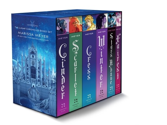 The Lunar Chronicles Boxed Set: Cinder, Scarlet, Cress, Fairest, Stars Above,…