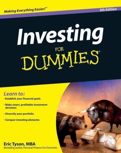 Investing For Dummies, Fifth edition – 9780470289655, Eric Tyson, paperback