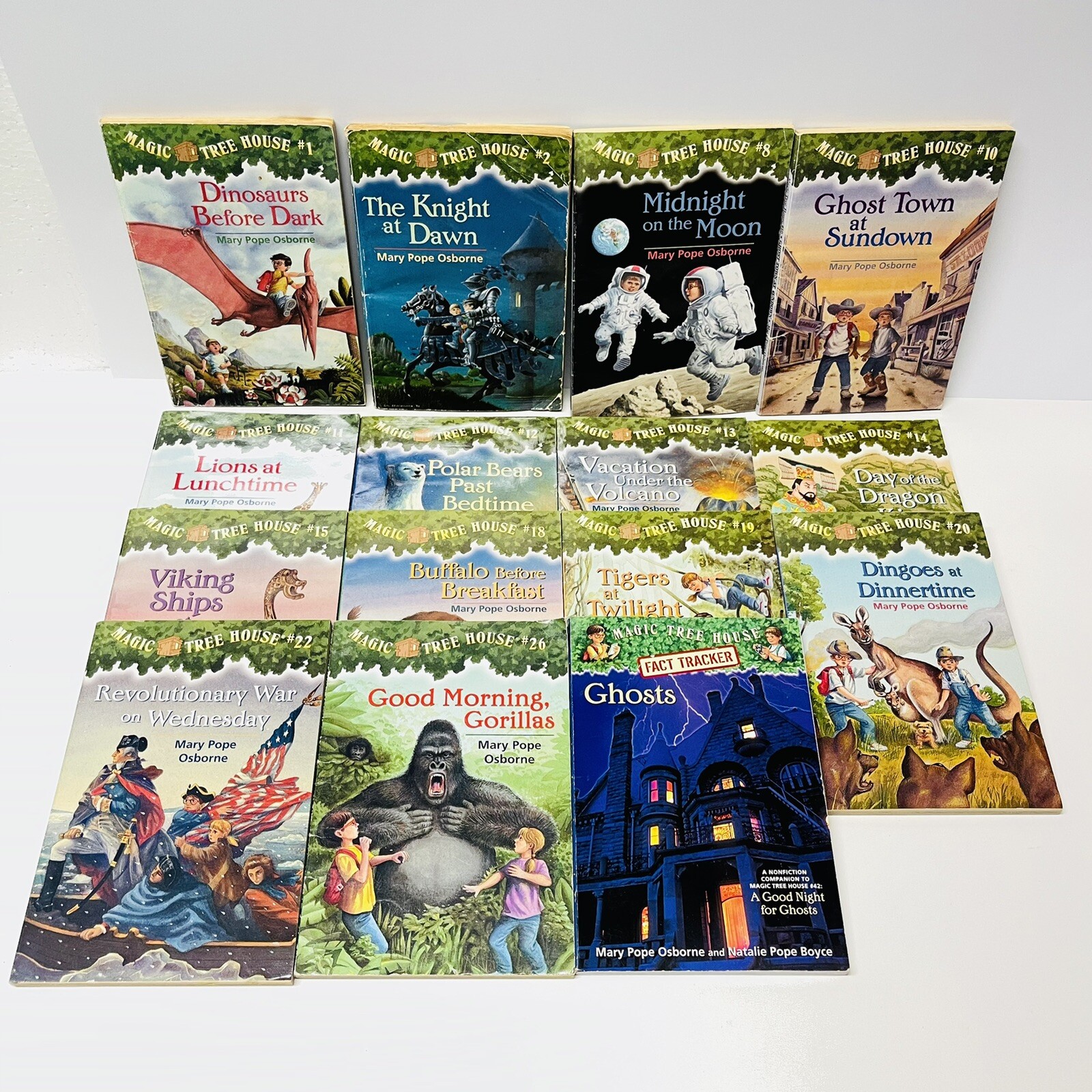 Lot Of 15 Magic Tree House Merlin Missions Series Paperback Books
