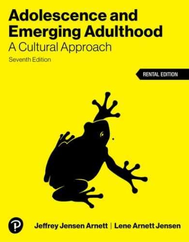 Adolescense and Emerging – Hardcover, by Jeffrey Jensen Arnett – Very Good