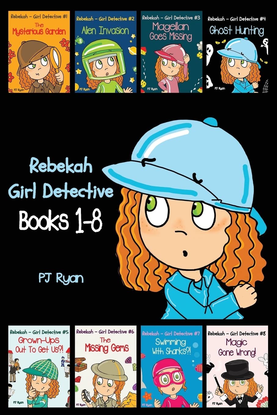 Rebekah – Girl Detective Books 1-8: Fun Short Story Mysteries for Children A…