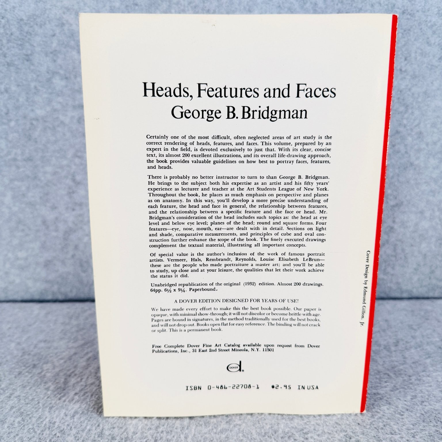 Heads, Features and Faces Bridgman 1974 Dover Edition Art Drawing Anatomy