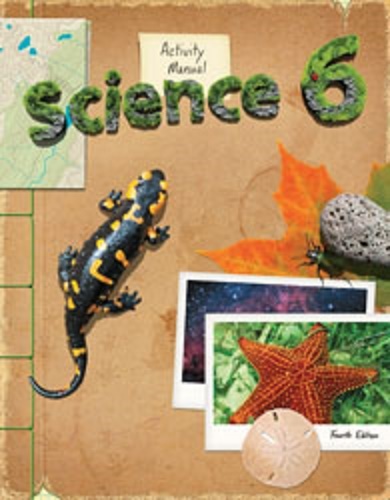 BJU Press- Science 6 Activity Manual 4ED 281329