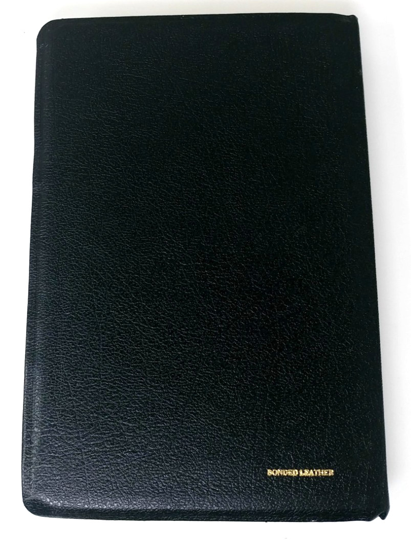 NKJV Prophecy Study Bible John Hagee Black Bonded Leather 1997 Thomas Nelson VG