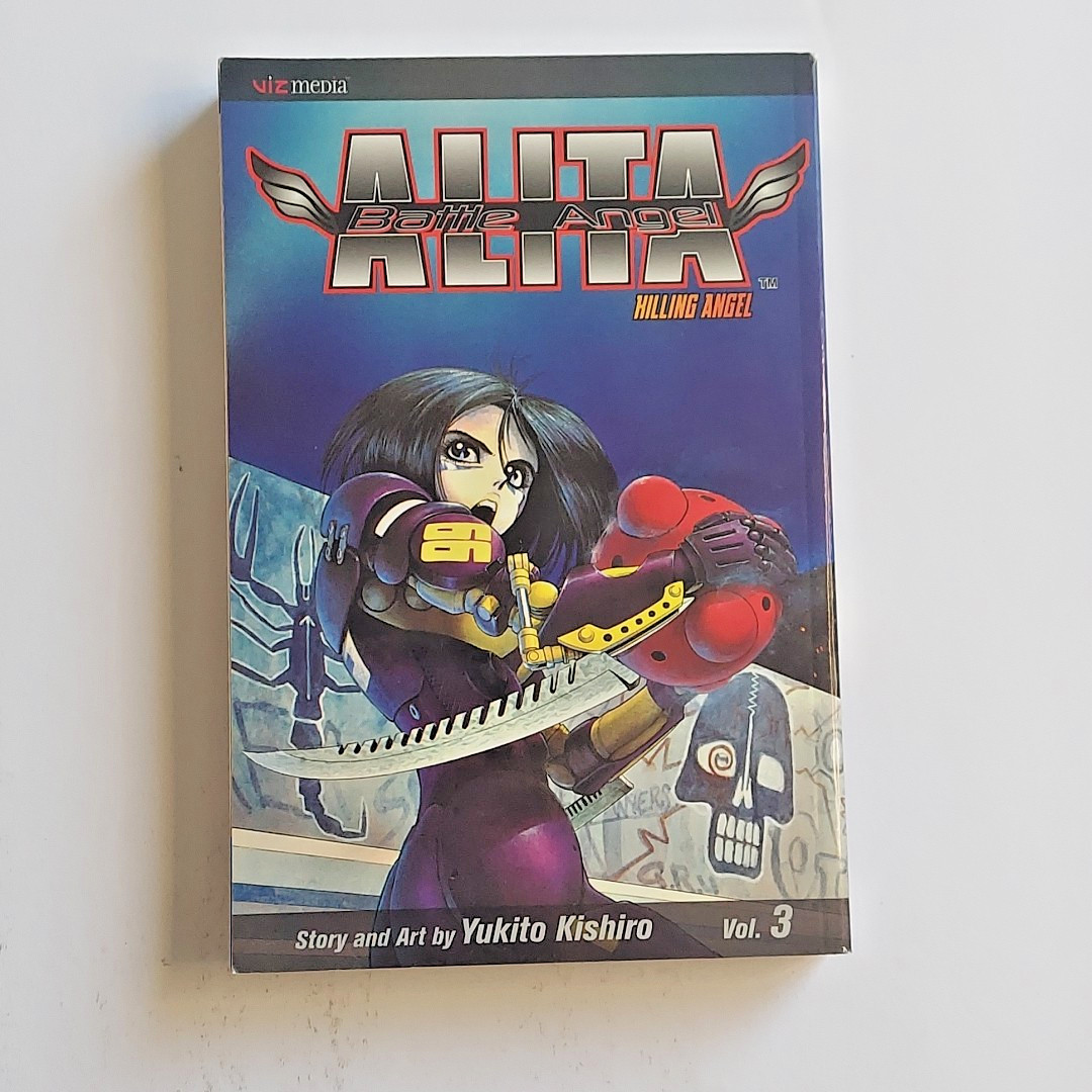 Battle Angel Alita #3 Viz Media 2004 Paperback Yukito Kishiro